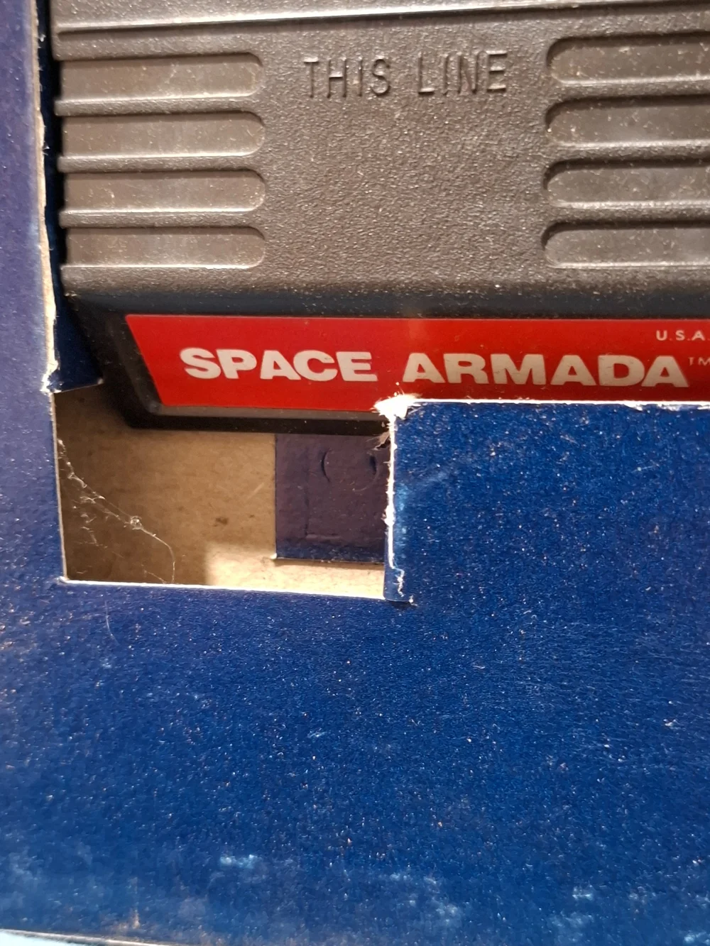 Space Armada Video Game - Navy Blue Packaging